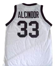 Alcindor #33 Power High School Abdul Jabbar Basketball Jersey White Any Size  image 5