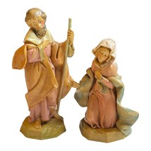 Vintage Fontanini 1991 Mary &amp; Joseph Depose #2 Italy Nativity Figurine 5... - $28.05