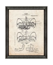 Propeller Patent Print Old Look with Black Wood Frame - $24.95+