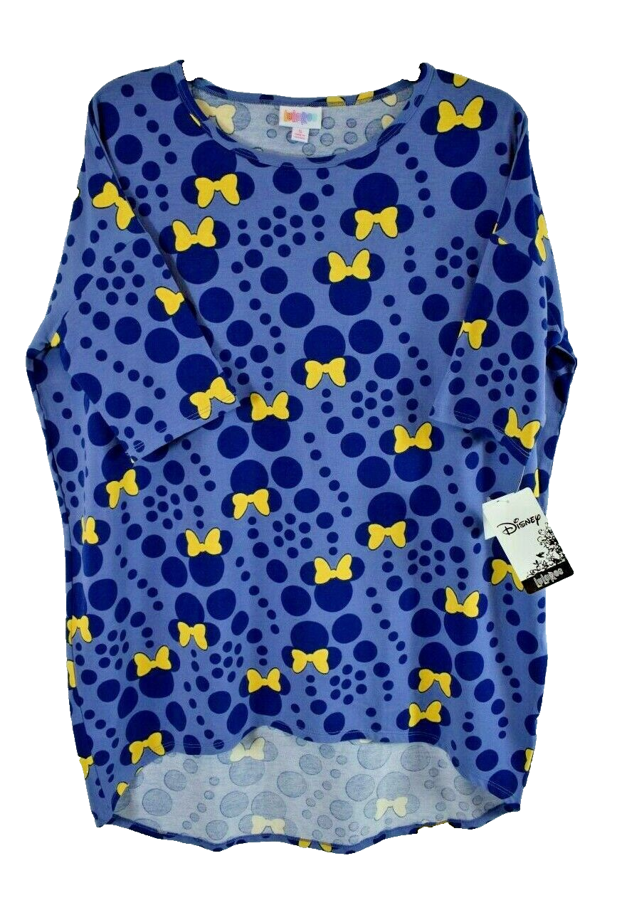 LuLaRoe Misses Small Disney Blue Minnie and similar items