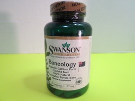 Swanson Boneology Superior Form Calcium 120 Capsules Sealed Mfg Date 10/12 - $10.00