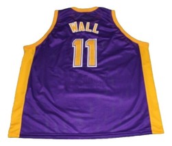 John Wall #11 Holy Rams High School Basketball Jersey New Sewn Purple Any Size image 2