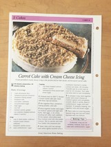 Great American Home Baking Recipe Cards (replacements) from 1992 set image 2
