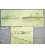 8 Cream Colored Note Cards With Envelopes 5&quot; x 4&quot; Gardiner Dam SK Vintag... - $7.95