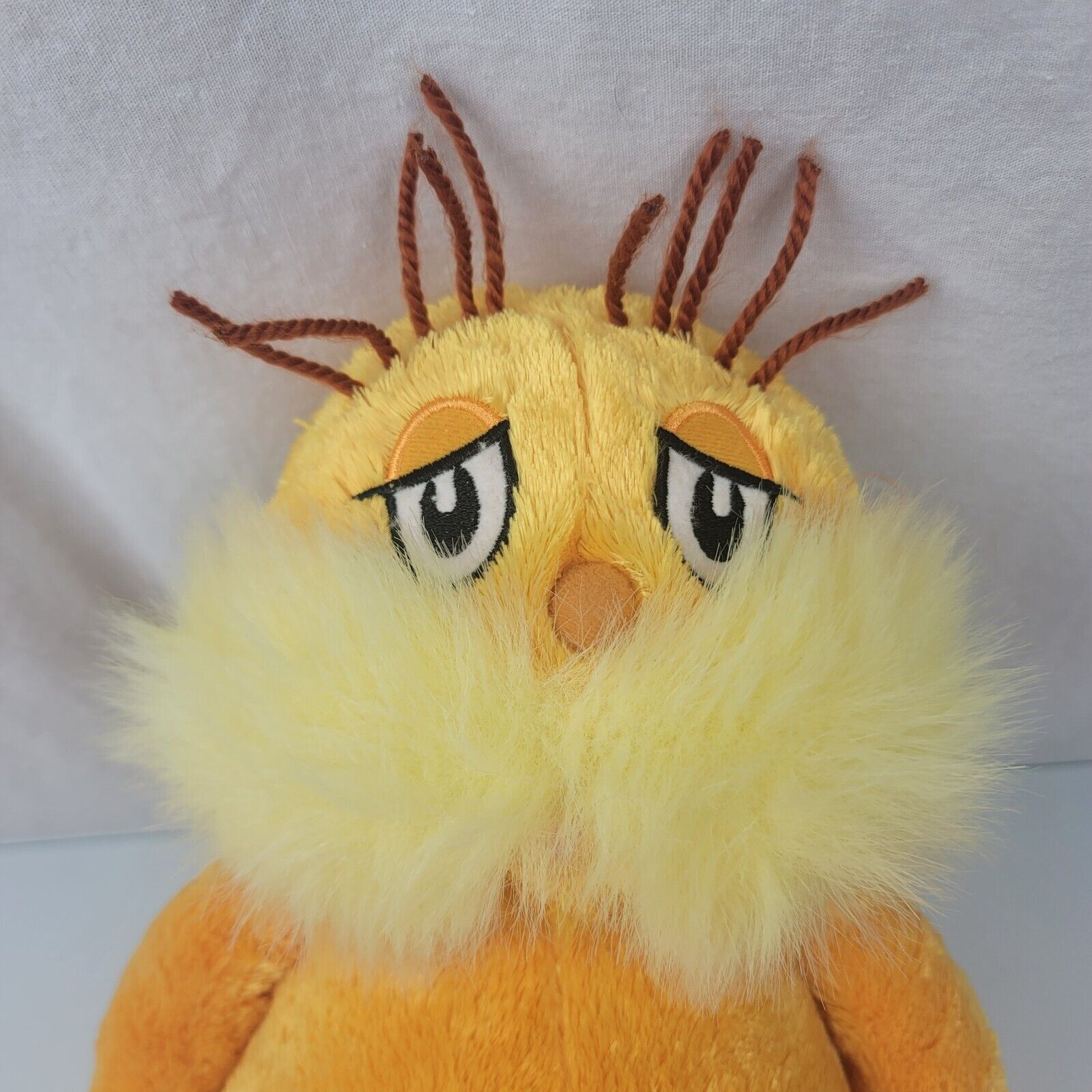 The Lorax Dr Seuss Kohls Cares For Kids 16 Yellow Plush Stuffed Animal