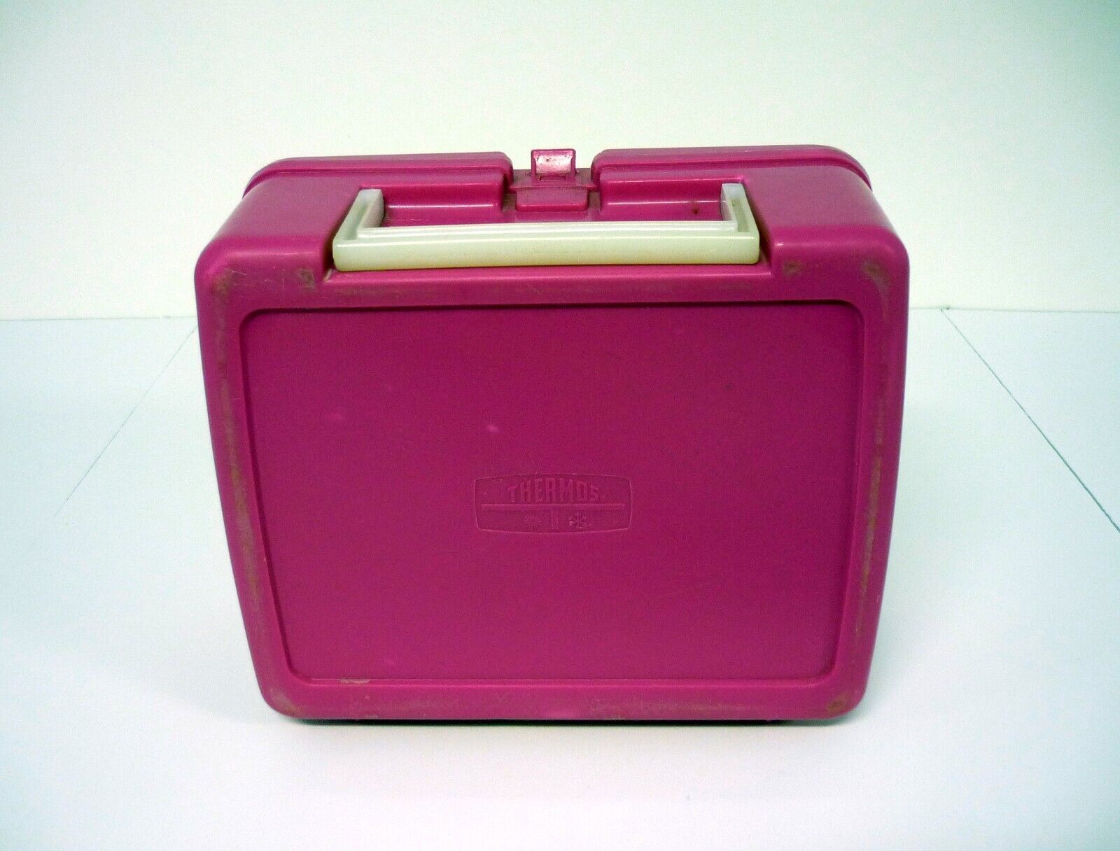 Vintage 80s 1988 Pink Plastic Hollywood Barbie Lunch Box Thermos