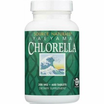Source Naturals Yaeyama Chlorella 200mg Algae Superfood Nutritional Supp... - $29.09