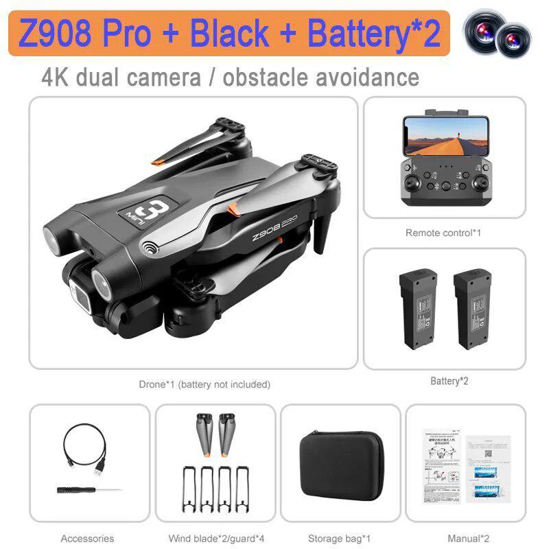 Z908 Pro Drone 4k Hd Professional Esc, Drones Camera 4k Hd Professional