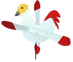 CHICKEN WIND SPINNER - Amish Handmade Whirlybird Weather Resistant Whirl... - $84.97