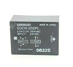 NEW OMRON G3CN-202PL SOLID STATE RELAY G3CN202PL 24VDC image 1