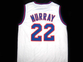 Bill Murray #22 Tune Squad Space Jam Movie Basketball Jersey White Any Size image 4