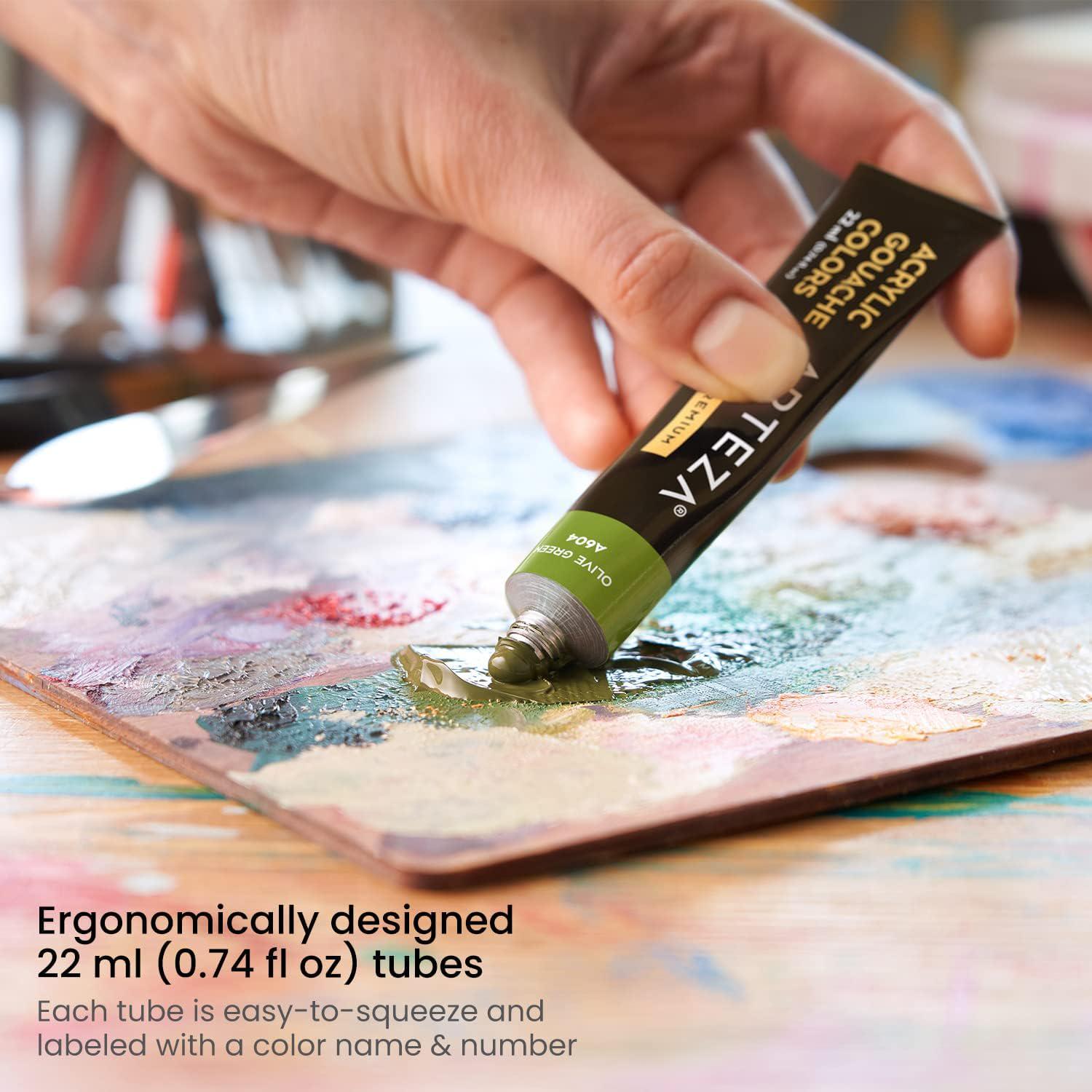 Colorations Washable Tempera Shiny Metallic Effect Paint 16 Fluid Ounces oz Set of 8 Colors Non Toxic Vibrant Bold