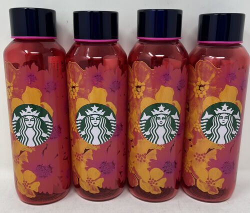 Starbucks Blue Floral and Pinecone Vacuum Insulated Tumbler 16 oz