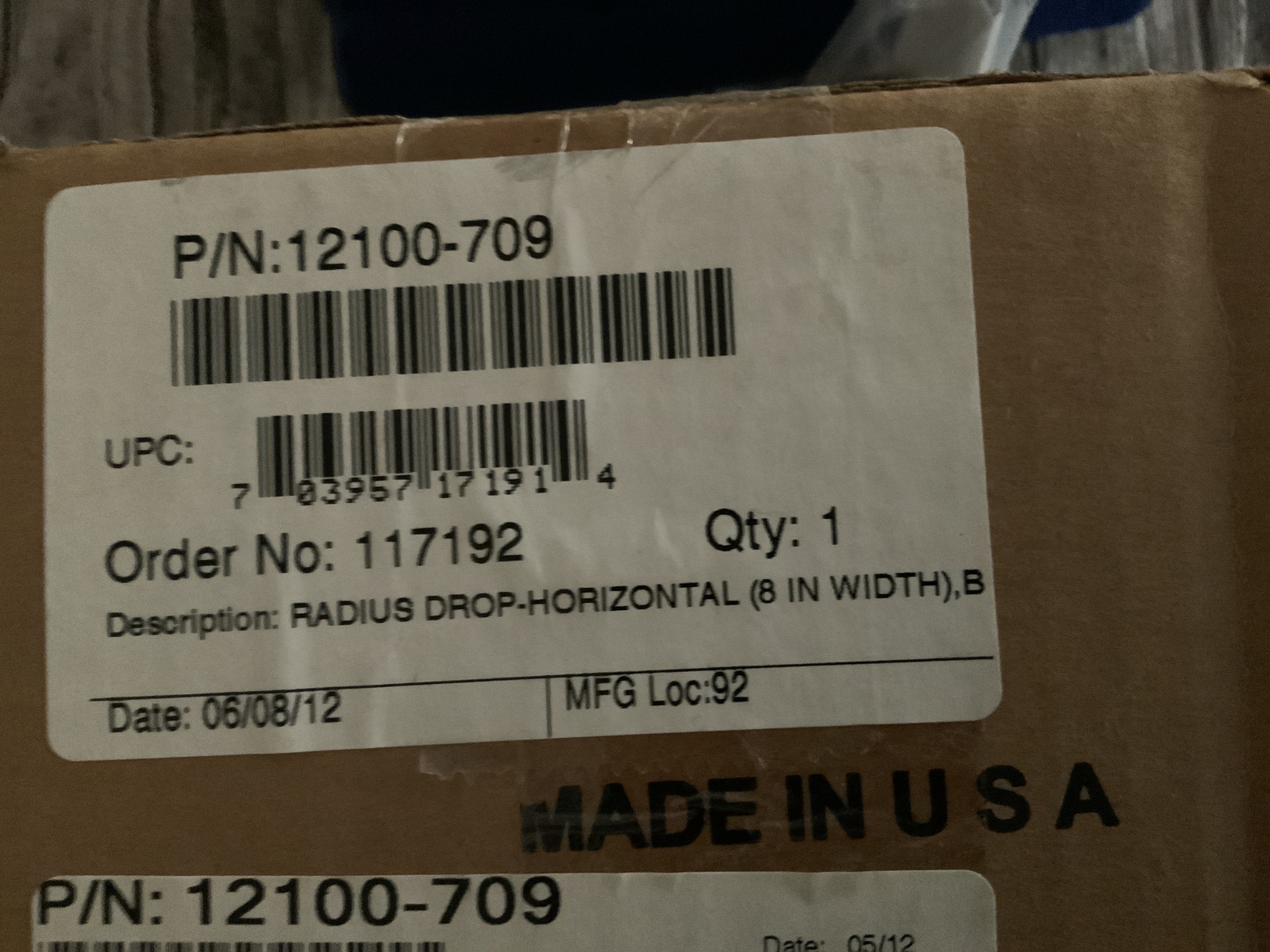 Chatsworth Products Runway Radius Drop Assembly and Installation