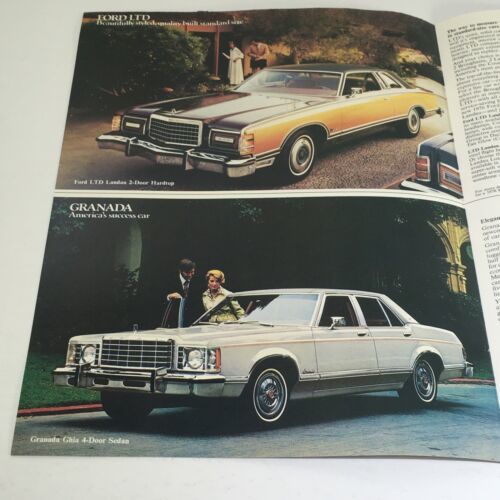 1976 Ford LTD, Granada Ghia Thunderbird Specifications Car Auto ...