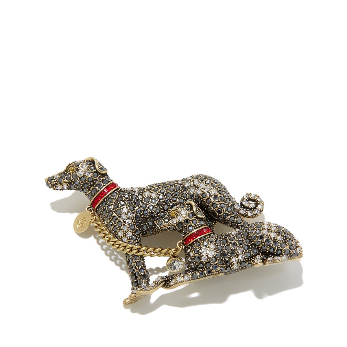 Primary image for Heidi Daus Handsome Hounds Crystal Pin Brooch