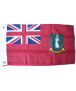  British Virgin Islands - 12"X18" Nylon Flag (Red) - $21.60