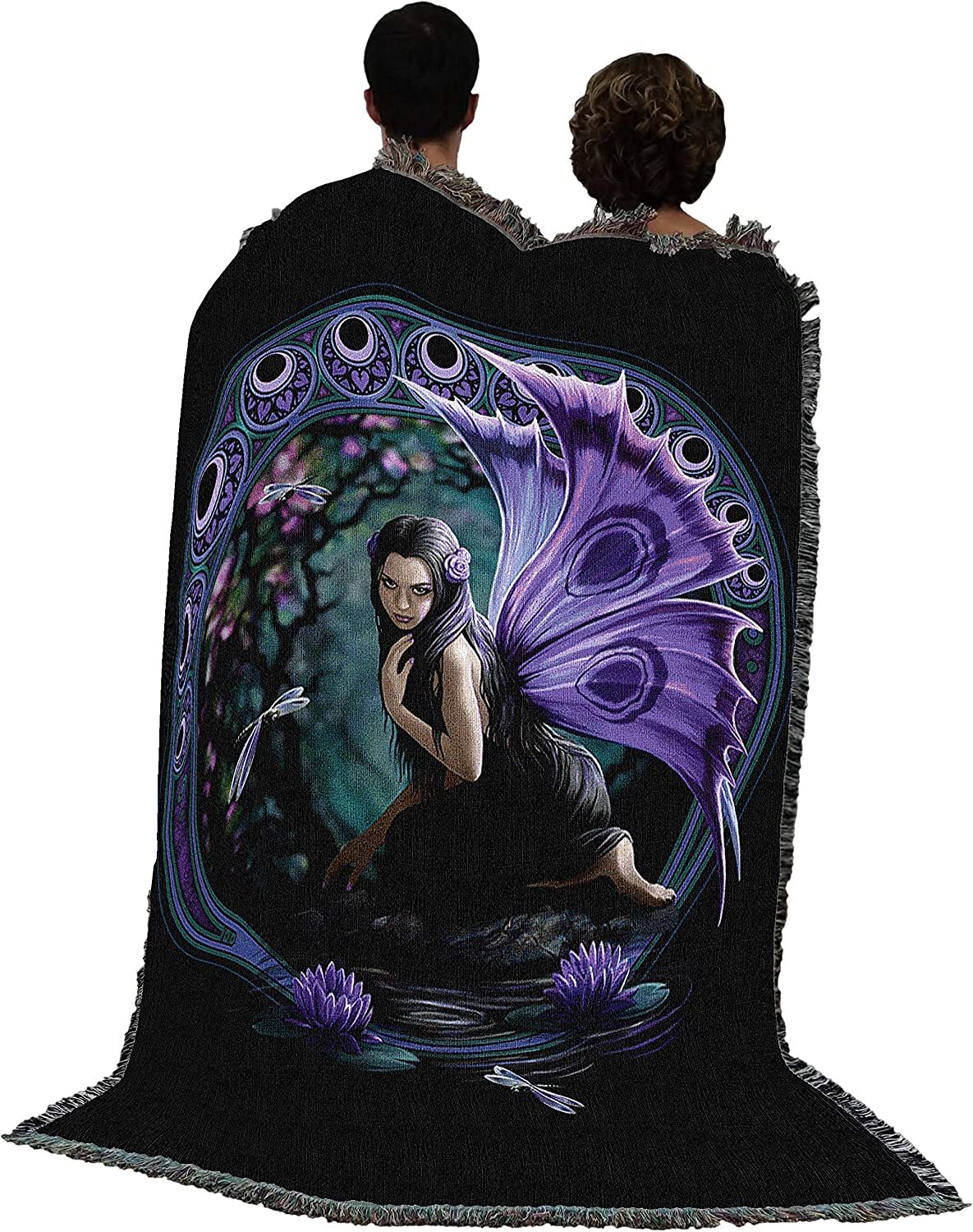 Niaid Fairy Blanket by Anne Stokes FAE Fairies Collection Gift