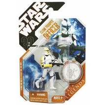 2007 hasbro star wars 30th anniversary clone trooper officer yellow coin a thumb200