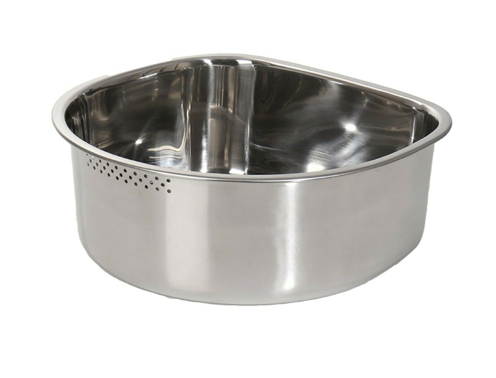 Kitchen Flower Stainless Steel Basin Dishpan Dish Washing Bowl Sink
