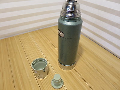 Vintage Stanley Aladdin Metal Replacement Thermos Green 1 Quart NO. A-944DH