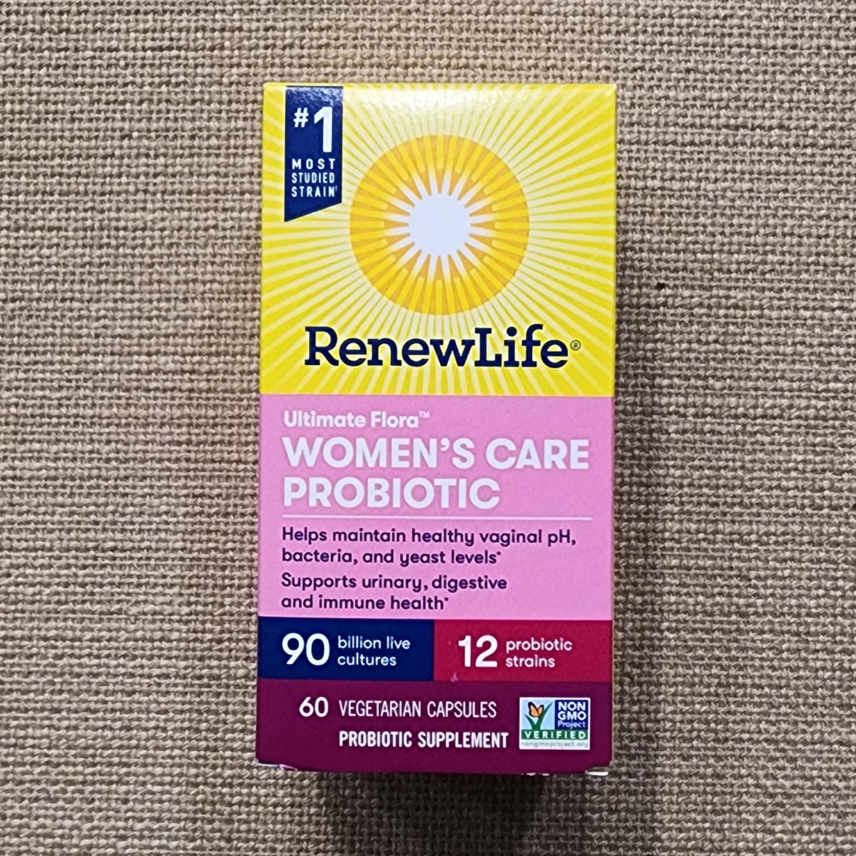 RenewLife Ultimate Flora Womens Care Probiotic 90 Billion - 60 caps - $35.00