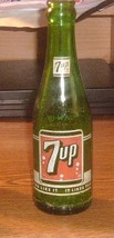 Vintage 7 Fl.Oz. 7 Up You Like it It Likes You Soda Bottle - $9.49