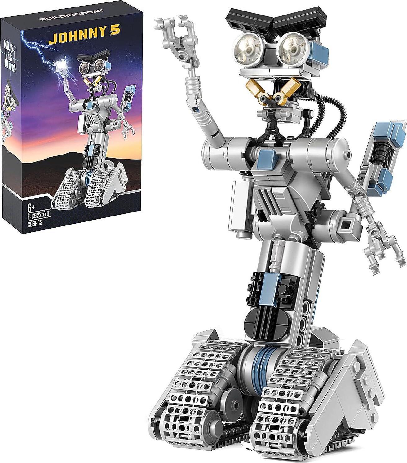 JitteryGit Robot Police STEM Building Toy for Boys