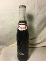 Vintage 10 oz Pepsi-Cola Bottle Full (s) - $10.88