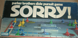 SORRY! - Parker Brothers - Slide Pursuit Board Game - $14.00