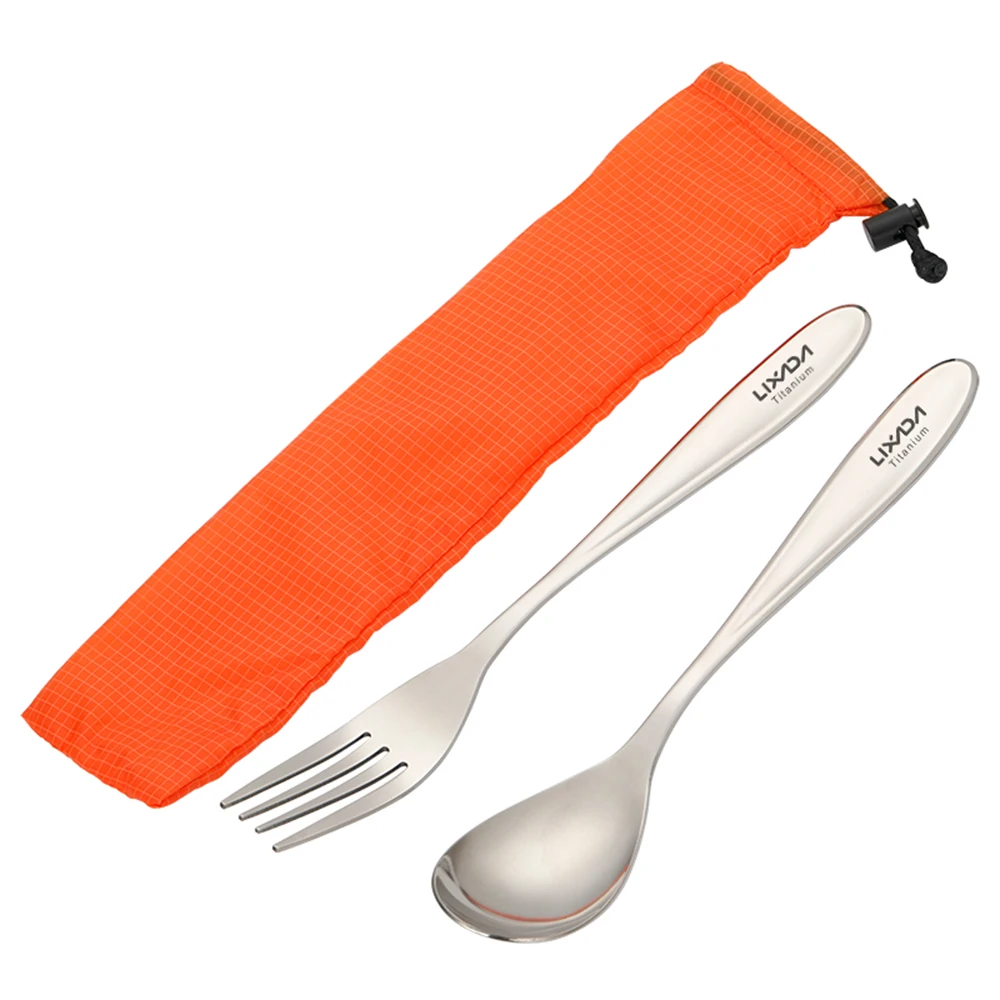 Lixada Lightweight Titanium Dinner Fork and and 50 similar items