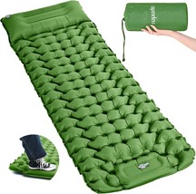 Extra Thick Self-Inflating Sleeping Pad - Foxelli