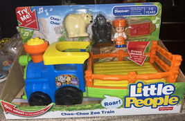 Fisher Price Little People Train Choo-Choo Zoo With Jungle Sounds & Animals New* - $14.03