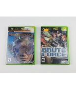 2 xBox Games Brute Force & Mechassault 2 Lone Wolf 100% Complete Very Good Cond - $15.83