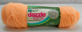 Vintage Caron Dazzleaire Creslan/Nylon Yarn - 1 Skein Color Peach #22630 - $11.35