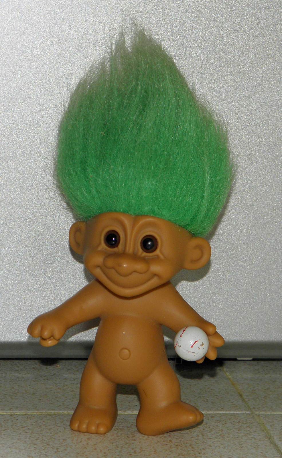 green troll doll