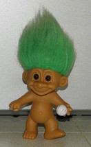 Russ Green Hair Troll Doll with Baseball - $12.00