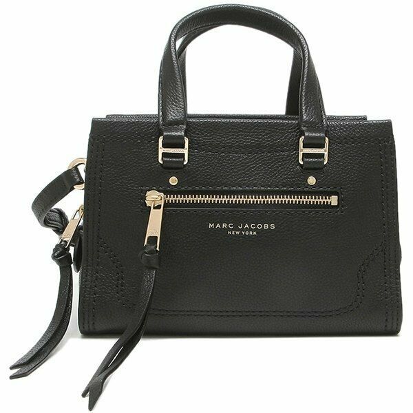 Marc By Marc Jacobs Black Leather Fold Over Crossbody Purse Bag. Workwear