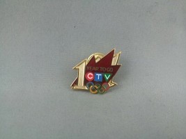 Vancouver 2010 Pin - 1 Year Countdown -CTV (Canadian Television) Broadca... - $19.00