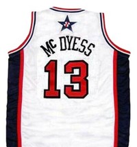 Antonio Mc Dyess #13 Team USA Men Basketball Jersey White Any Size image 2