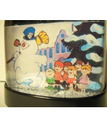 FROSTY THE SNOWMAN SNOW GLOBE CHRISTMAS MAGIC HAT KAREN SANTA CLAUS NORT... - $24.50