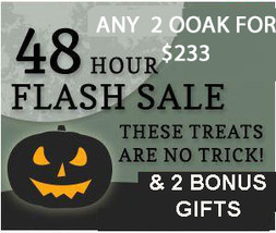 TUES - WED ONLY!  SPECIAL ANY OOAK FLASH SALE PICK 2 FOR $233 DEAL! OCT 27 -28TH - $466.00