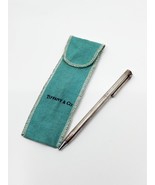 TIFFANY &amp; CO Sterling Silver Ball Point T Clip PEN with original pouch - $99.00