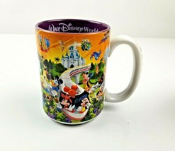 Walt Disney World Grandma 3D Embossed Mug Cup Four Parks One World Vintage - $10.88