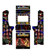 AtGames Legends Ultimate ALU WWF Wrestling Arcade Cabinet vinyl side Art - $136.80+