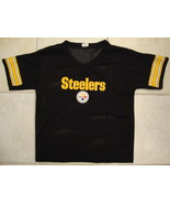NFL Pittsburgh Steelers National Football League Fan Black Jersey Kids M - $15.91