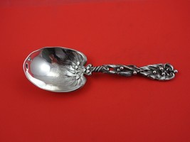 Holly by Whiting Sterling Silver Berry Spoon 3D Holly &amp; Berries in Bowl ... - $484.11