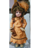 Antique Schoenau &amp; Hoffmeister German Doll 1909 -16&quot; - $445.50