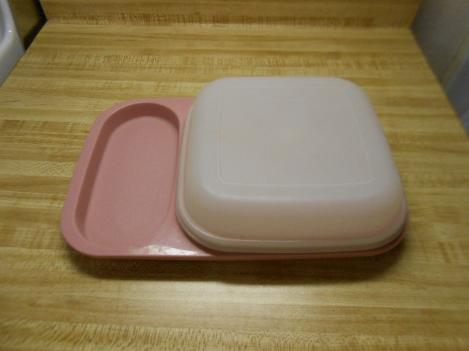 Vintage Tupperware Preludio Acrylic Salad Bowl Set of Large 