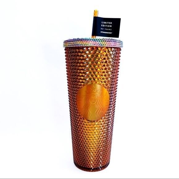 Starbucks Golden Dome Kaleidoscope Straw Cup Tumbler (50th Anniversary  Edition)